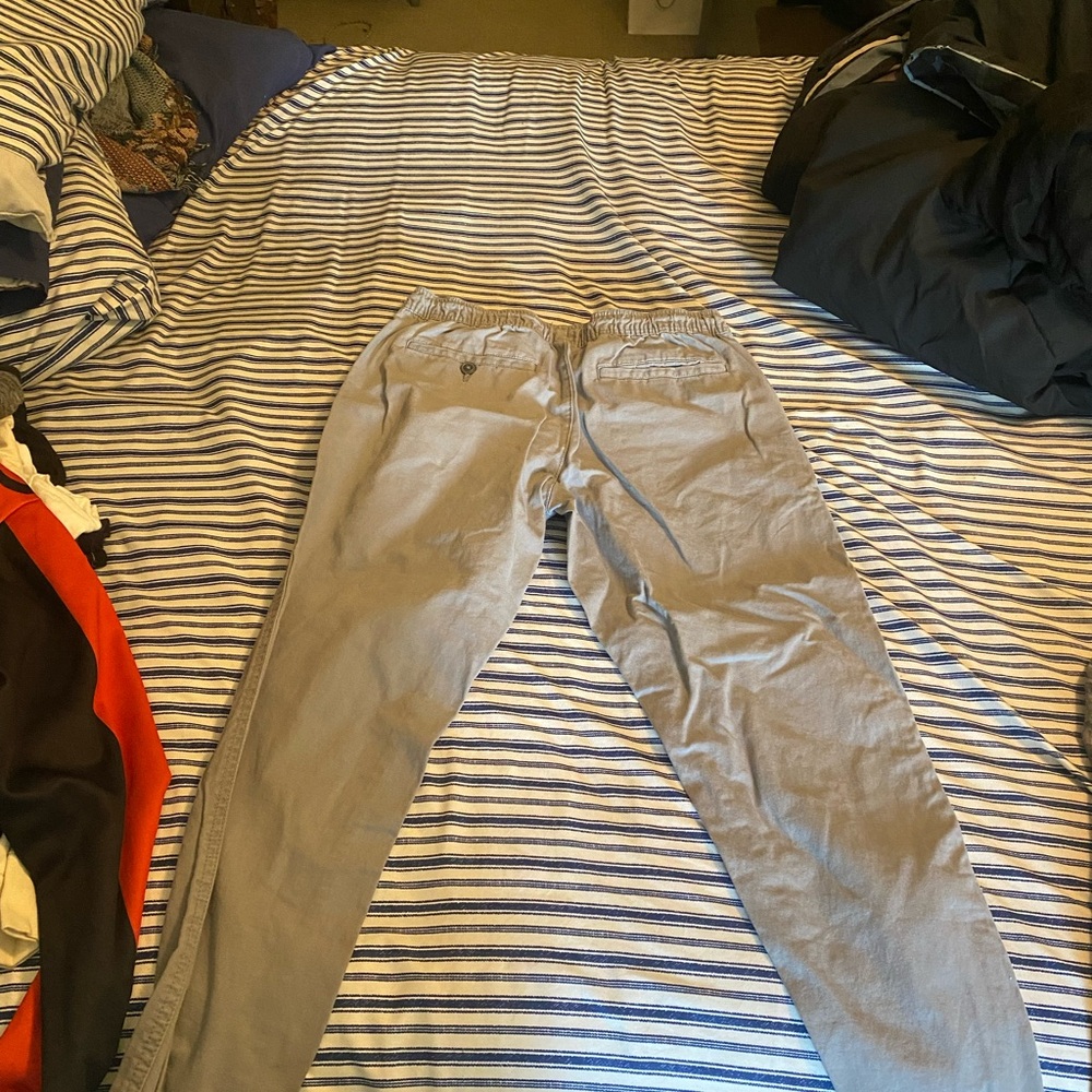 Old Navy Gray Sweatpants Relaxed Fit Joggers